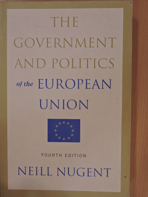 Neill Nugent - The Government and Politics of the European Union [antikvár]