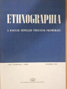 Avasi Béla - Ethnographia 1964/1-4. [antikvár]
