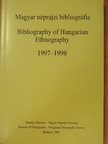 Magyar néprajzi bibliográfia 1997-1998 [antikvár]