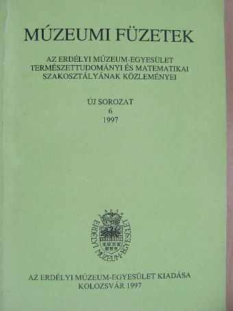 Ambrus László - Múzeumi füzetek 1997/6. [antikvár]