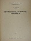 Dr. Lehel Csaba - Számítógépes folyamatirányítás gyakorlatok [antikvár]