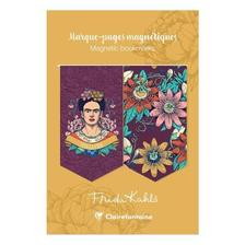 P0130-1335 - Mágneses könyvjelző Clairefontaine Frida Kahlo, 10,5x15,5 cm