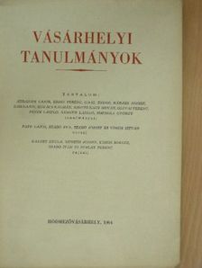 Ábrahám Lajos - Vásárhelyi tanulmányok [antikvár]
