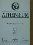 Emilio Betti - Athenaeum 1992. I. kötet 2. füzet [antikvár]