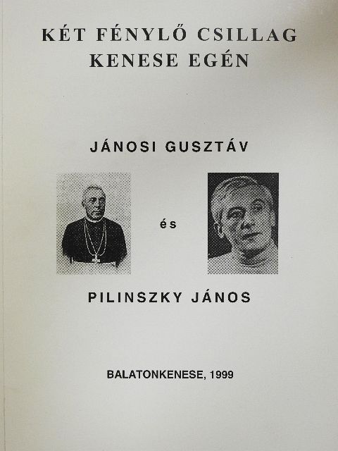 Kecskés József - Két fénylő csillag Kenese egén [antikvár]