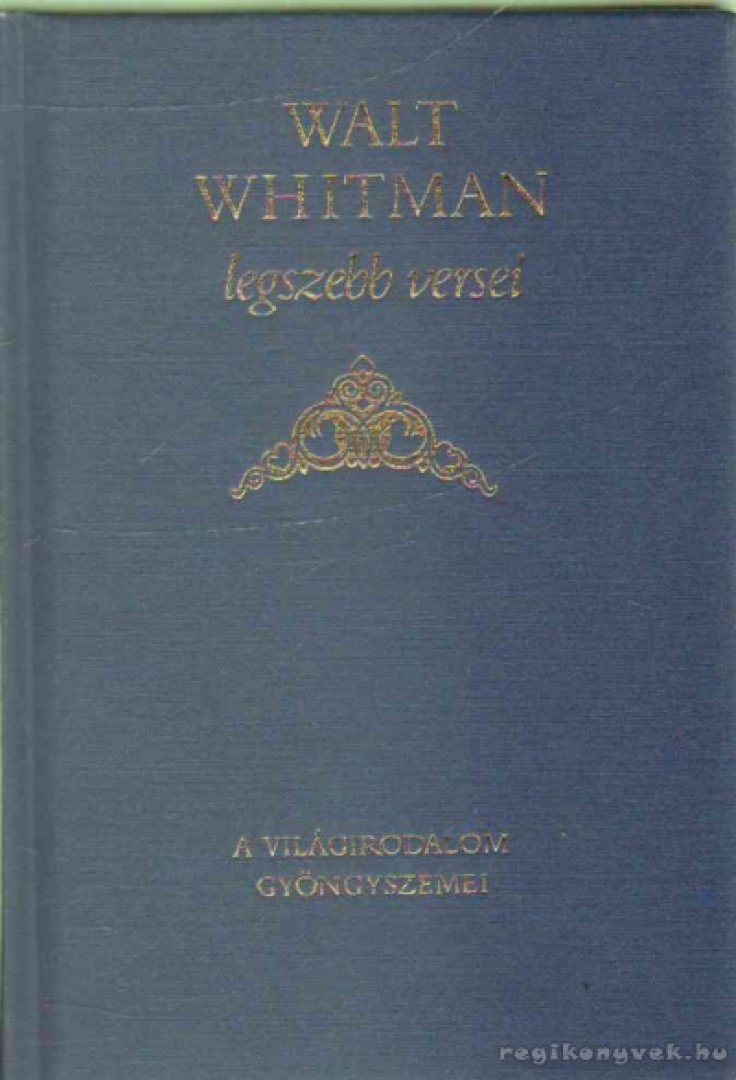 WALT WHITMAN - Walt Whitman legszebb versei [antikvár]
