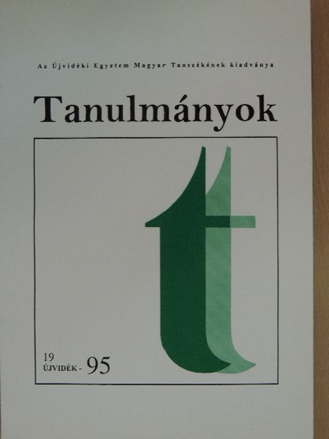 Bagi Ferenc - Tanulmányok 1995 [antikvár]
