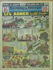 Al Capp - Sunday Mirror Comic Section September 19, 1954 [antikvár]