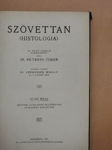 Dr. Nagy László - Szövettan I-II. [antikvár]