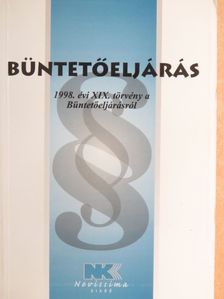 Büntetőeljárás [antikvár]