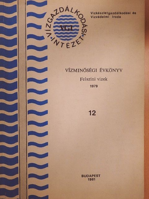 Vízminőségi évkönyv 1979 [antikvár]