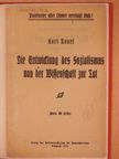 Karl Radek - Die Entwicklung des Sozialismus von der Wissenschaft zur Tat (gótbetűs) [antikvár]