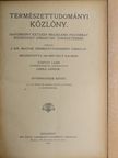 Aujeszky Aladár - Természettudományi Közlöny 1919. január-deczember/Pótfüzetek a Természettudományi Közlönyhöz 1919. február-deczember [antikvár]