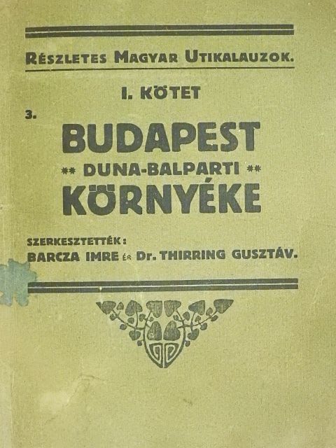 Budapest Duna-balparti környéke [antikvár]