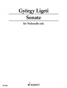 Ligeti György - SONATE FÜR VIOLONCELLO SOLO