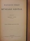 Magyar és német műszaki szótár I. [antikvár]