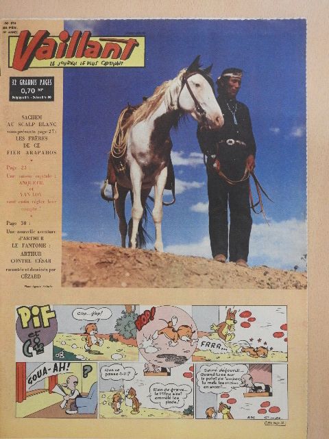 Jean Sani - PIF Vaillant 25. Février 1962 [antikvár]