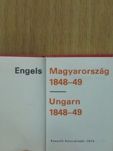 Engels - Magyarország 1848-49 (minikönyv) (számozott) [antikvár]