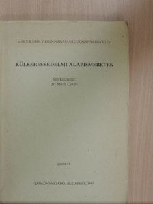 Dériné dr. Törzsök Éva - Külkereskedelmi alapismeretek [antikvár]