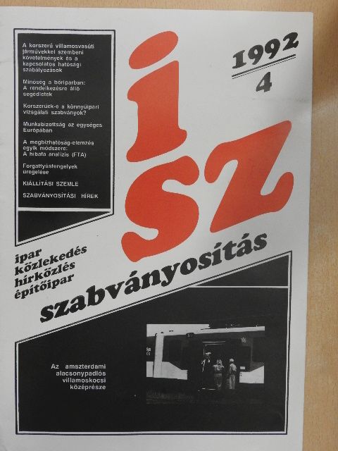Braun András - Ipari Szabványosítás 1992/4. [antikvár]