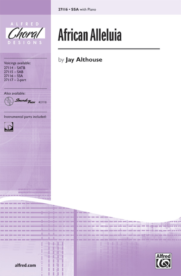 ALTHAUSE, JAY - AFRICAN ALLELUIA  SSA
