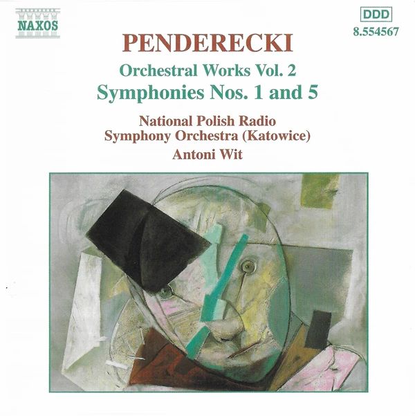 PENDERECKI - SYMPHONIES NO.1,5 CD ANTONI WIT