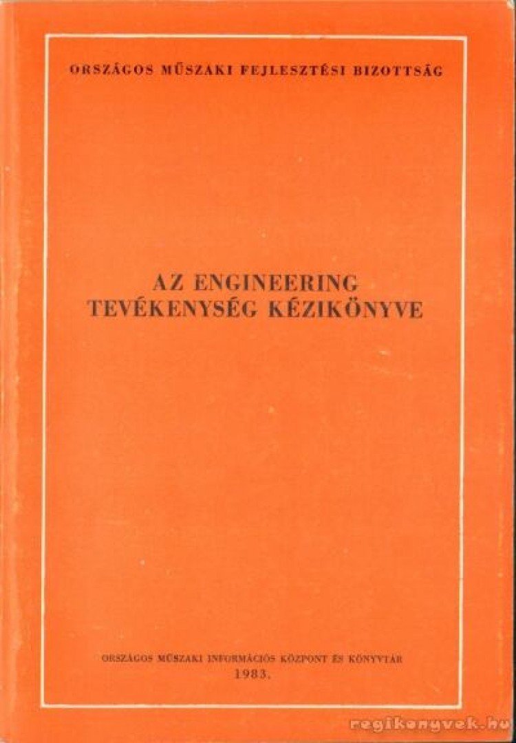 Az engineering tevékenység kézikönyve [antikvár]