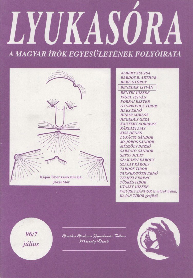 Varga Domokos - Lyukasóra 1996/7. július [antikvár]