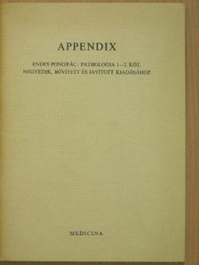 Endes Pongrác - Appendix [antikvár]