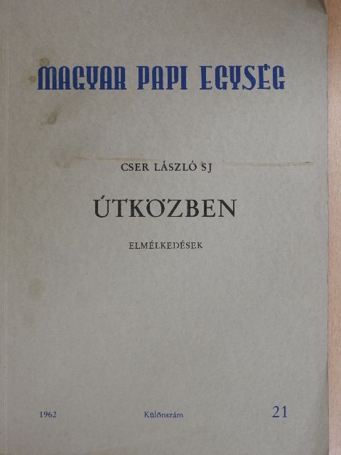 Cser László - Útközben [antikvár]
