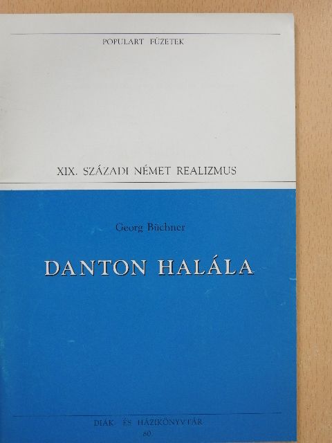 Georg Büchner - Danton halála [antikvár]