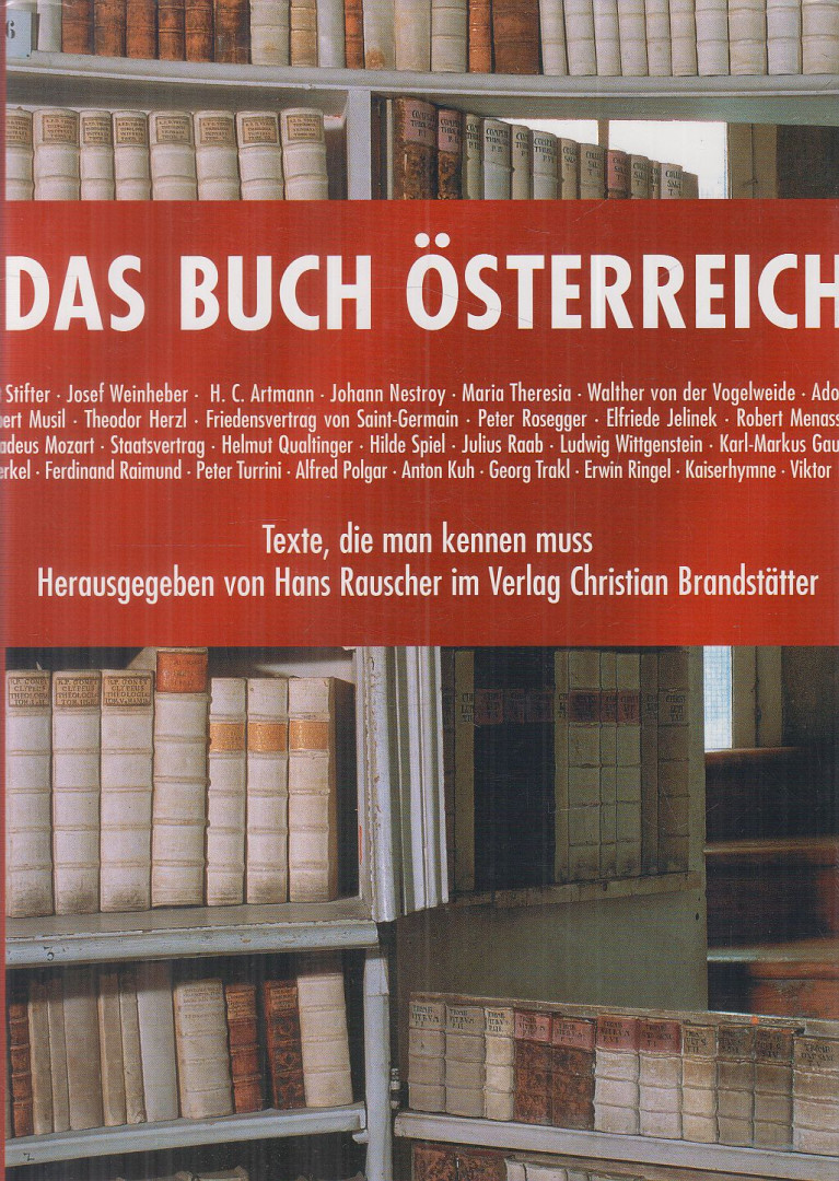 Rauscher, Hans - Das Buch Österreich [antikvár]
