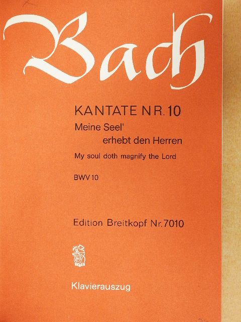 Johann Sebastian Bach - Kantate BWV 10-14., 16-19. [antikvár]