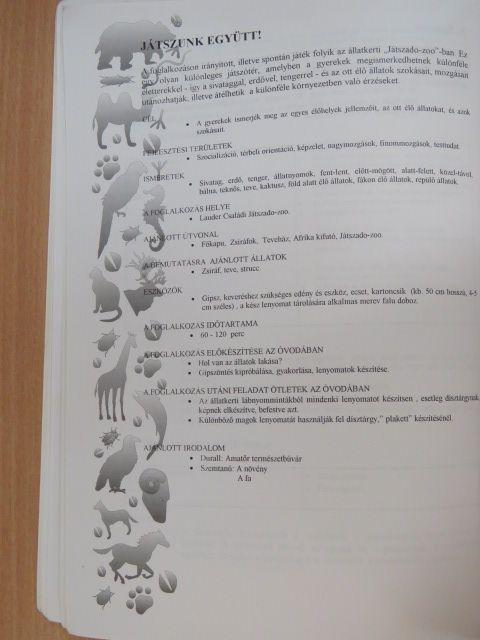 Óvodások az állatkertben [antikvár]