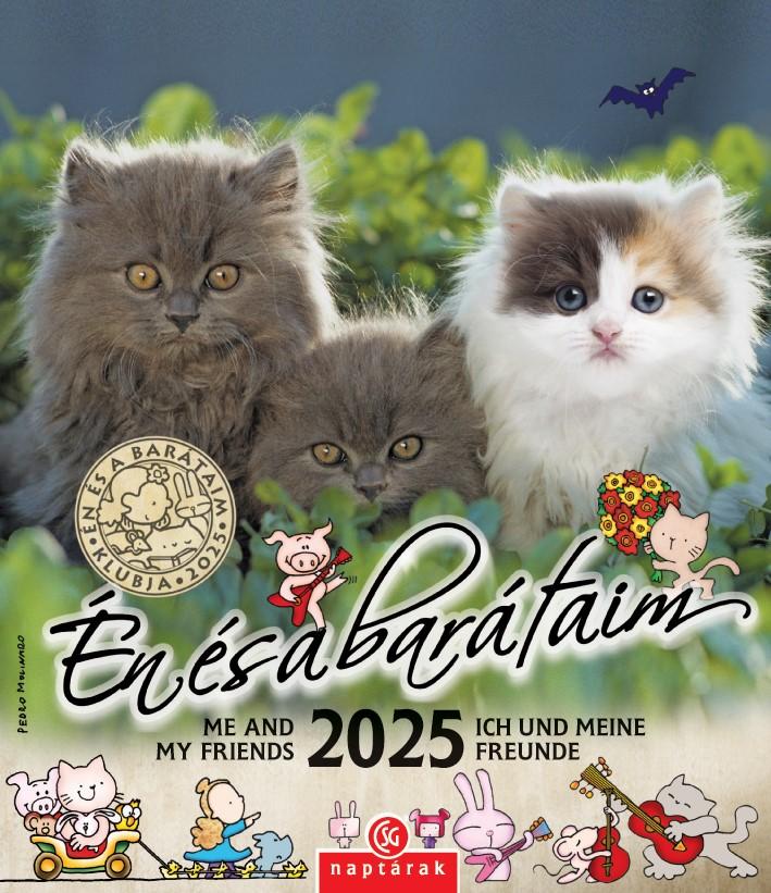 FN U05 - Én és a barátaim - Falinaptár 2025 (19X22)