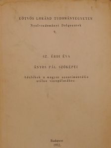 Sz. Érdi Éva - Ányos Pál szóképei [antikvár]