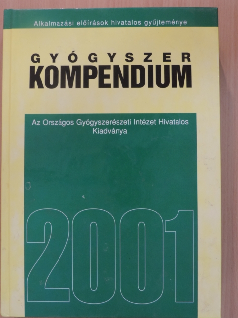 Gyógyszer kompendium 2001 - CD-vel [antikvár]