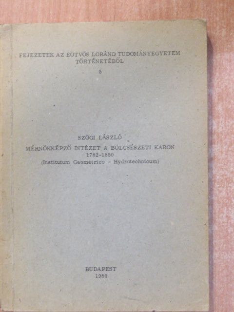 Szögi László - Mérnökképző Intézet a Bölcsészeti Karon (dedikált példány) [antikvár]