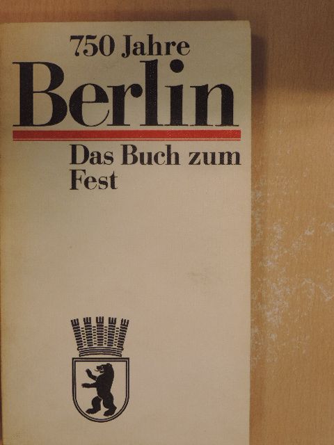 750 Jahre Berlin [antikvár]
