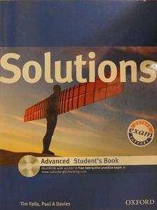 Paul A. Davies - Solutions - Advanced - Student's Book - CD-vel [antikvár]