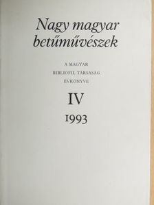 Bálint Tibor - Nagy magyar betűművészek [antikvár]