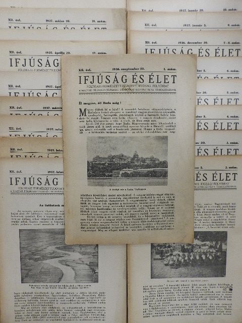 Andrasovszky István - Ifjúság és Élet 1936. szeptember-1937. június [antikvár]