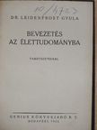 Dr. Leidenfrost Gyula - Bevezetés az élettudományba [antikvár]