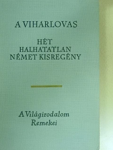 Adalbert von Chamisso - A viharlovas [antikvár]