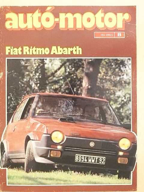 Almássy Tibor - Autó-motor 1983. április [antikvár]