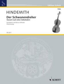 HINDEMITH - DER SCHWANENDREHER FÜR BRATSCHE UND KLEINES ORCHESTER KLAVIERAUSZUG