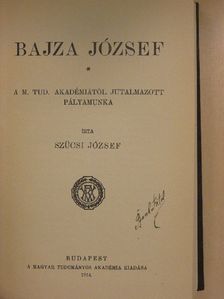 Szücsi József - Bajza József [antikvár]