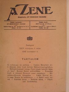 Dr. Gobbi Károly - A Zene 1942. november 6. [antikvár]