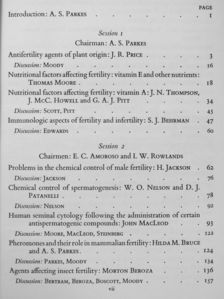 A. S. Parkes - A Symposium on Agents Affecting Fertility [antikvár]