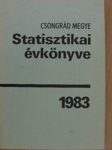Csongrád megye statisztikai évkönyve 1983 [antikvár]